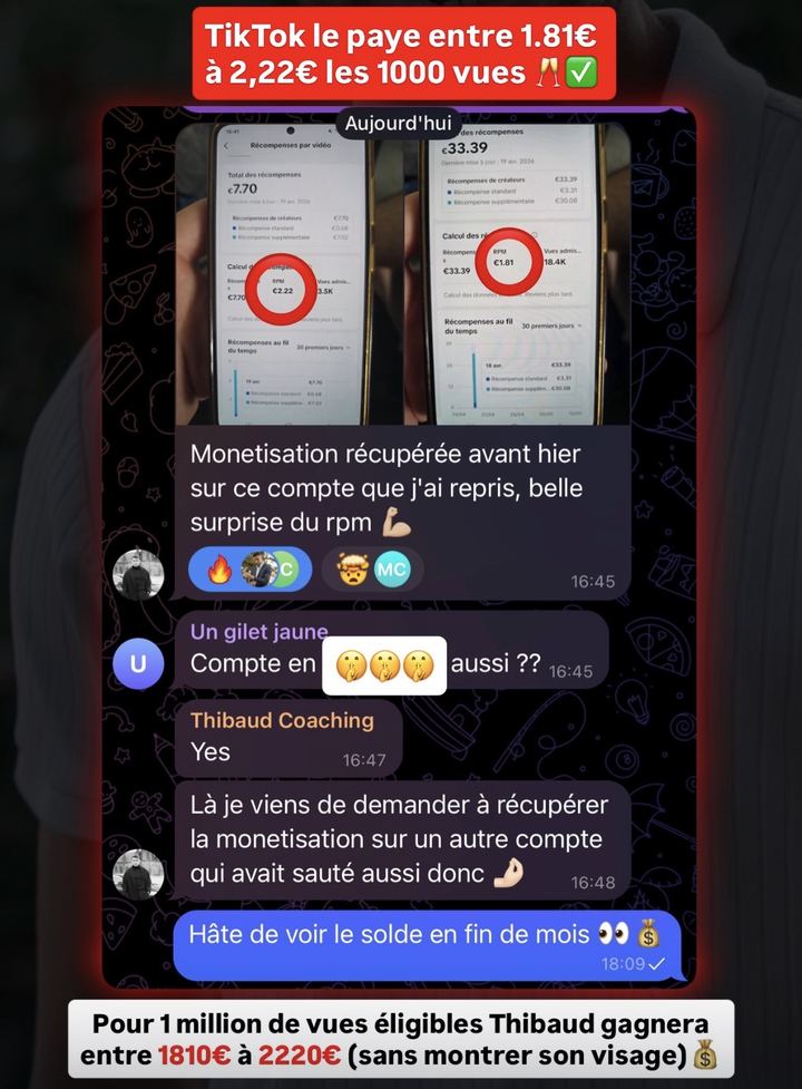 Message d'un élève de L'Accompagnement